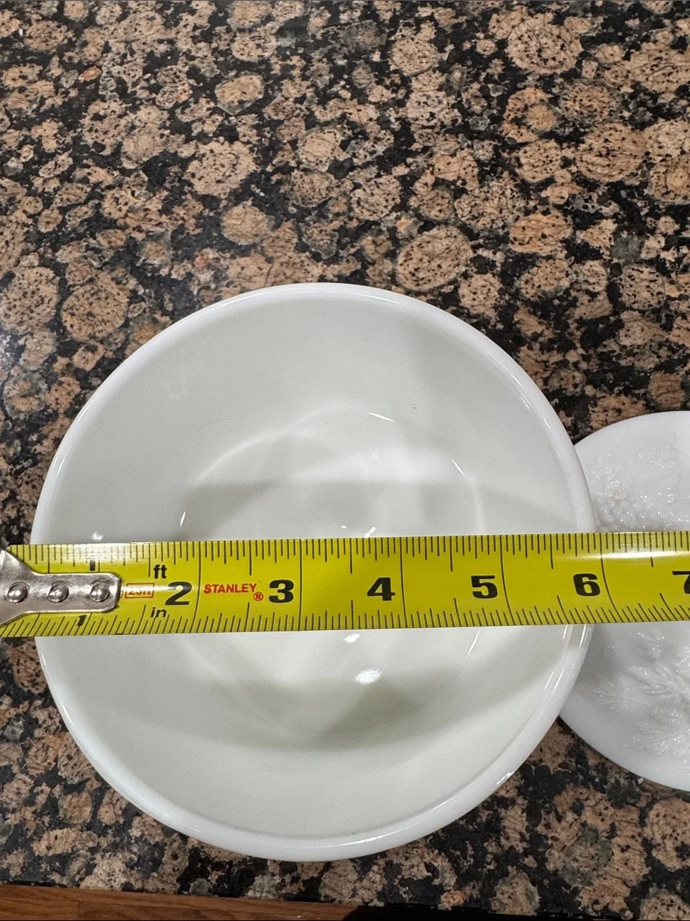 White Pedestal Covered Compote - Elegant Milk Glass Serving Bowl